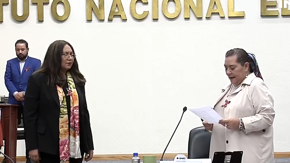 Consejo General del INE aprueba nombramiento de Claudia Arlette Espino